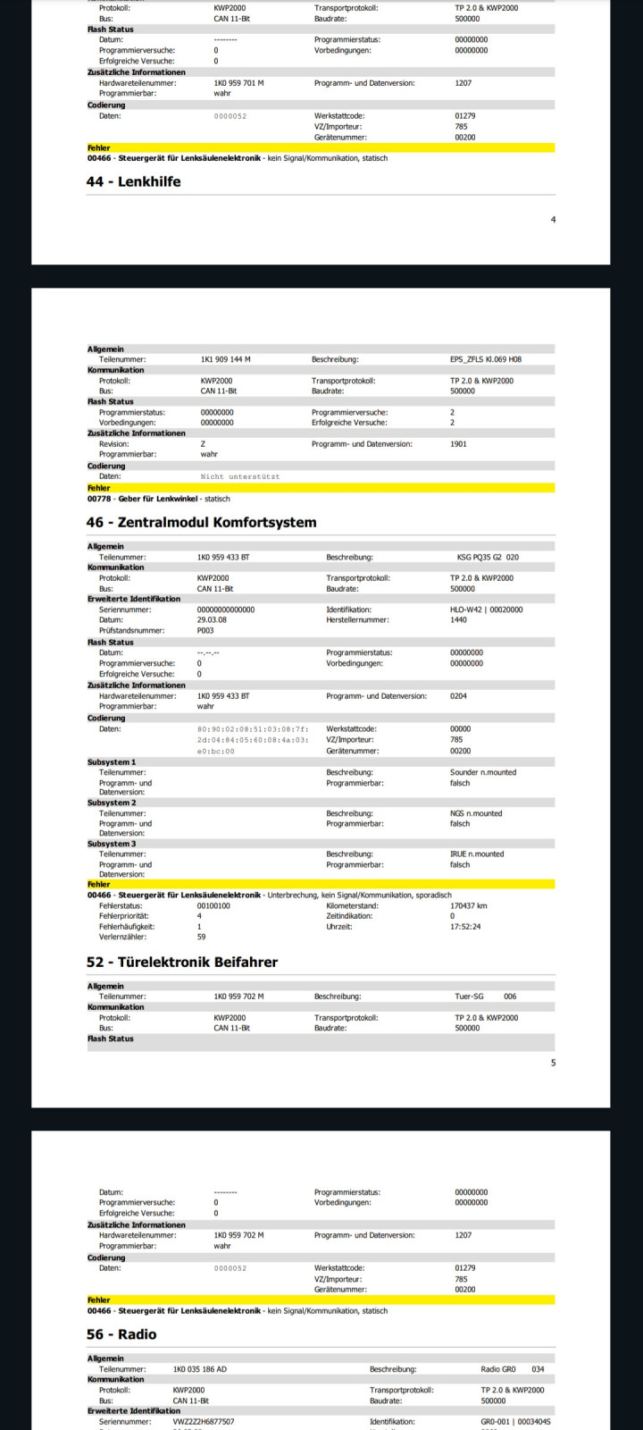 Auto startet nicht mehr