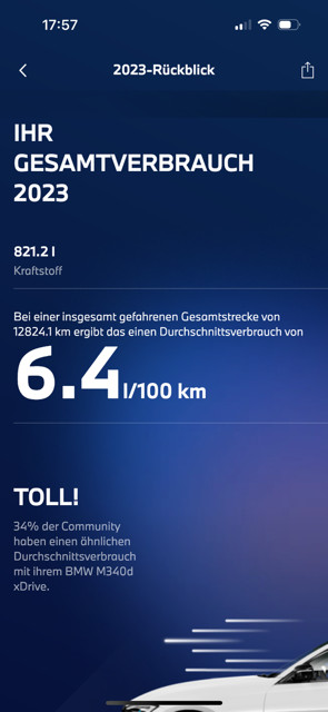 My BMW-App: Meine Fahrten