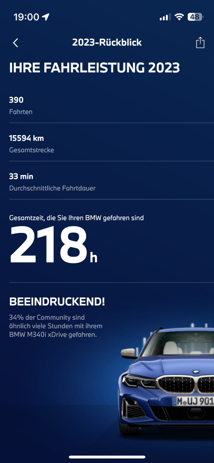 My BMW-App: Meine Fahrten