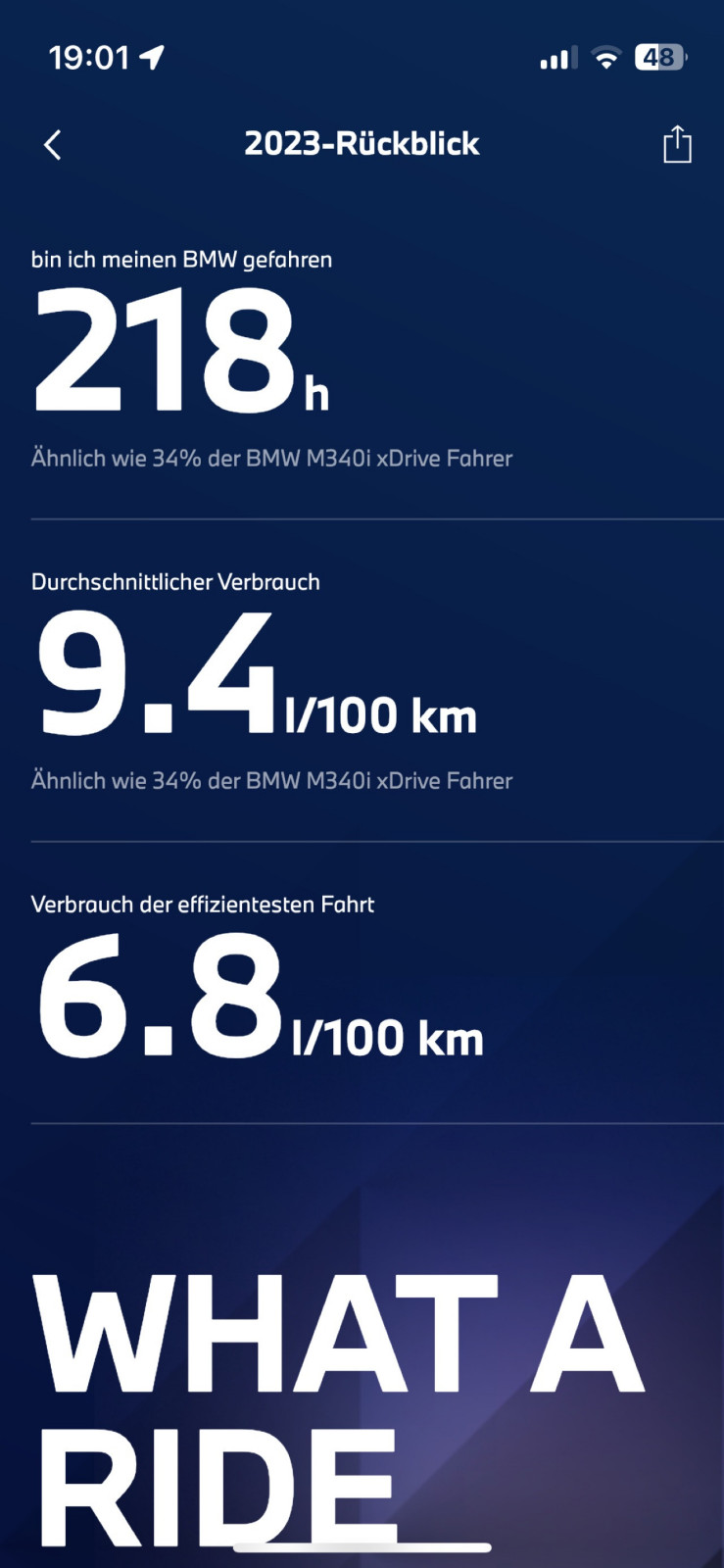 My BMW-App: Meine Fahrten
