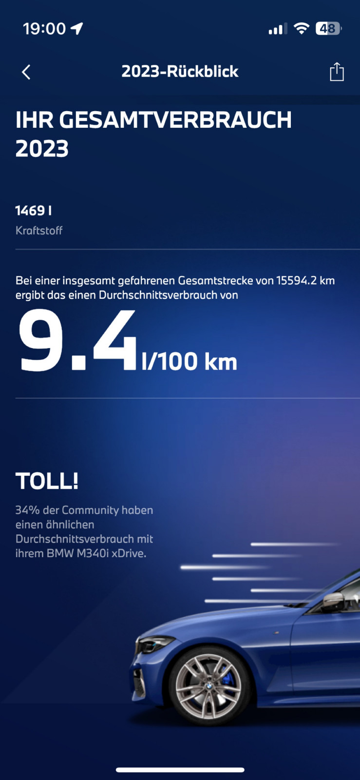 My BMW-App: Meine Fahrten