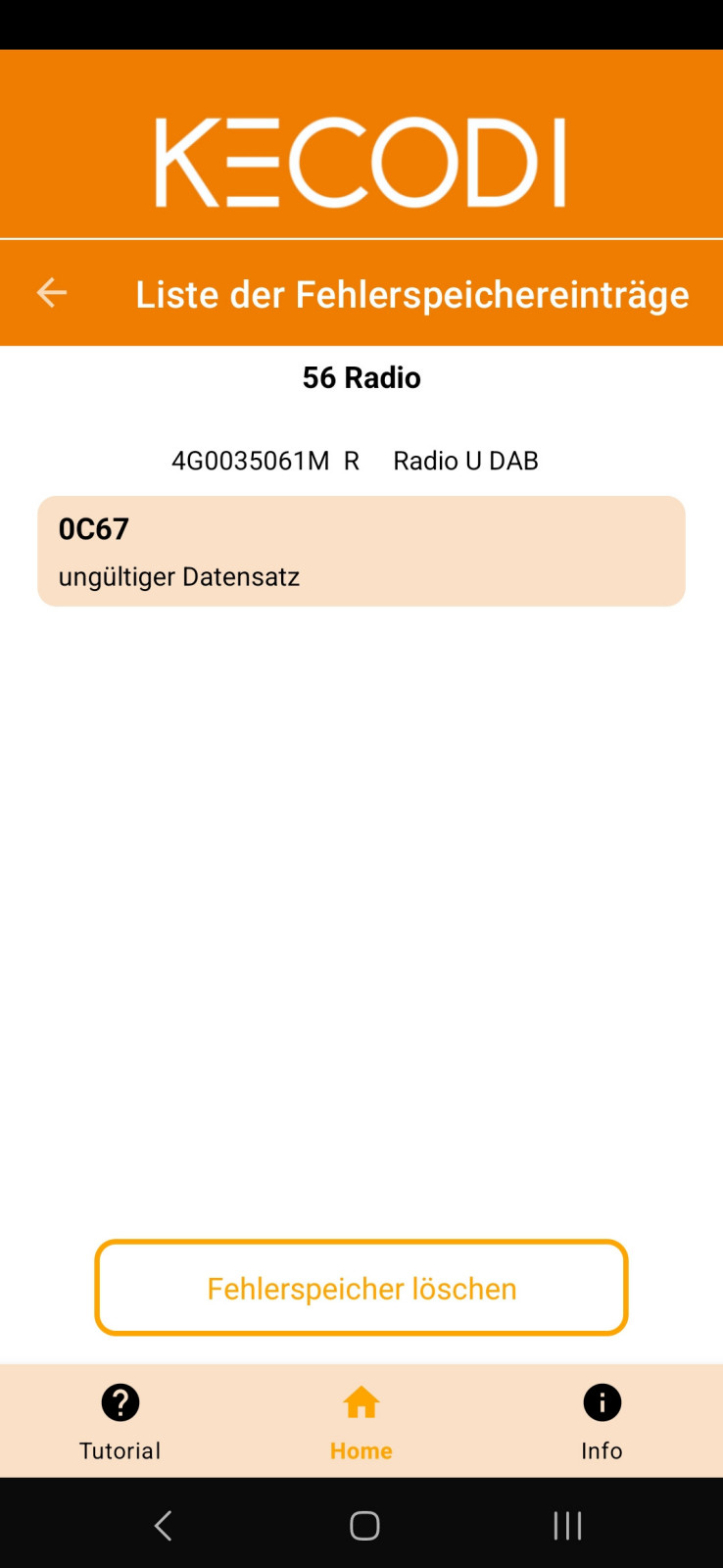 Nachgerüstetes DAB+ keine Slide Show