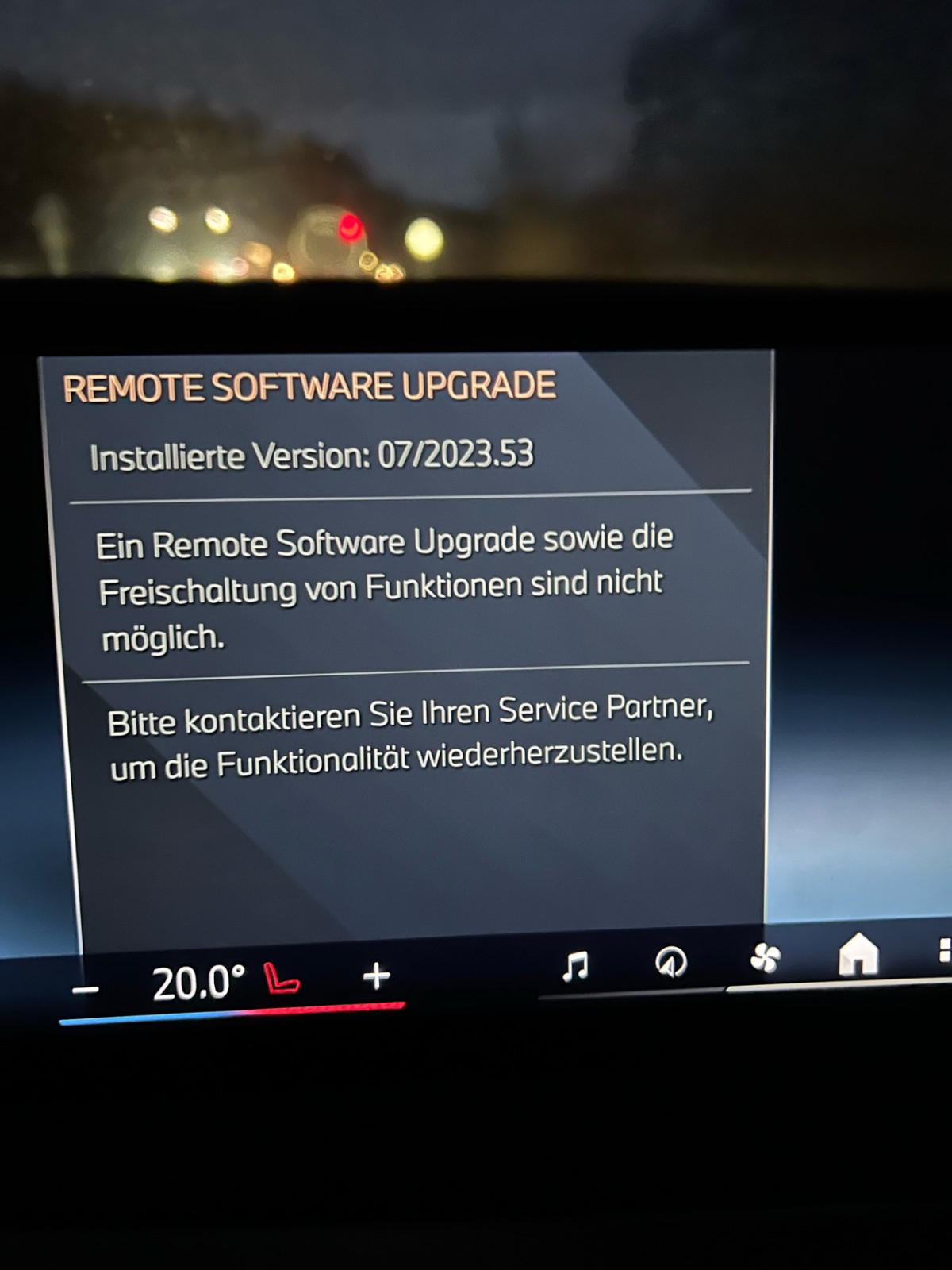 BMW iX Softwarestand