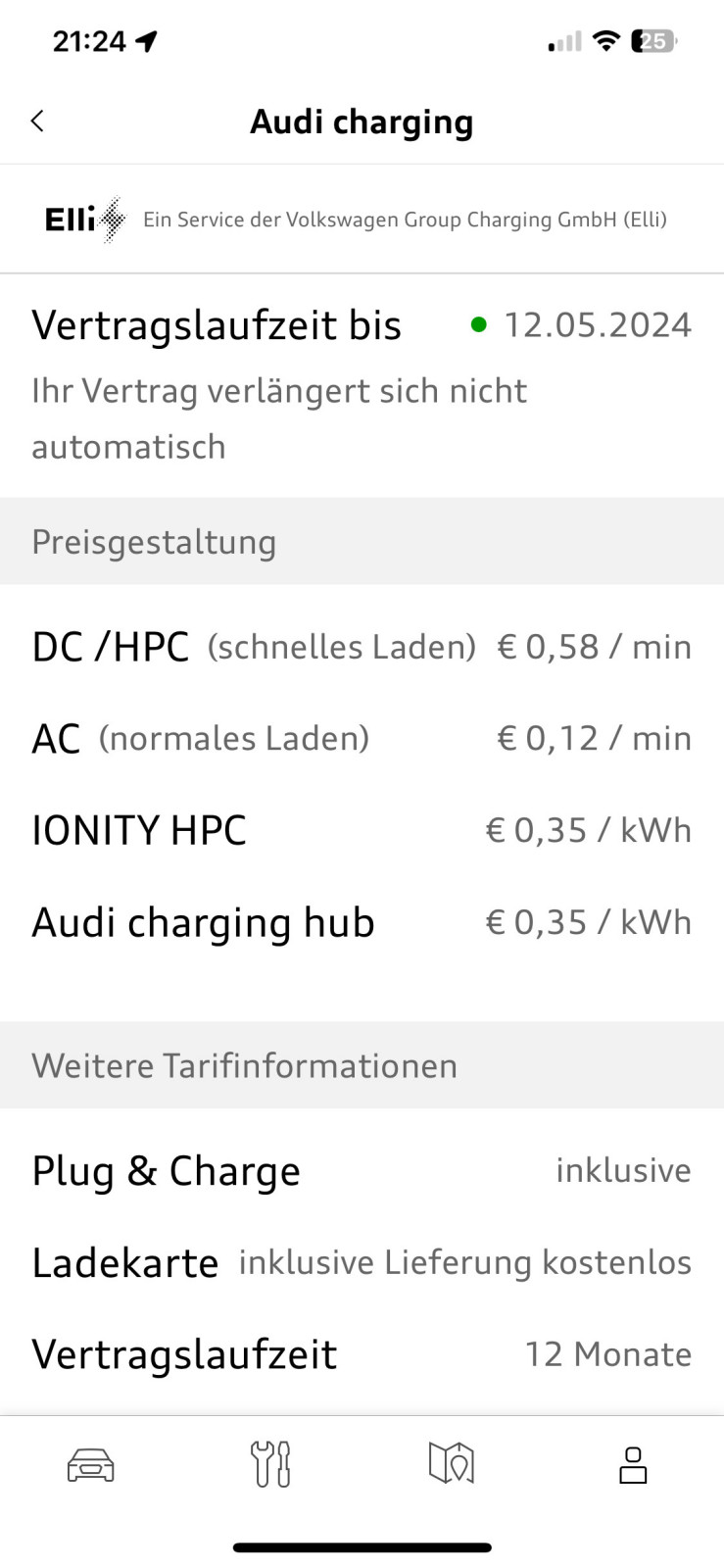 Plug & Charge aktivieren
