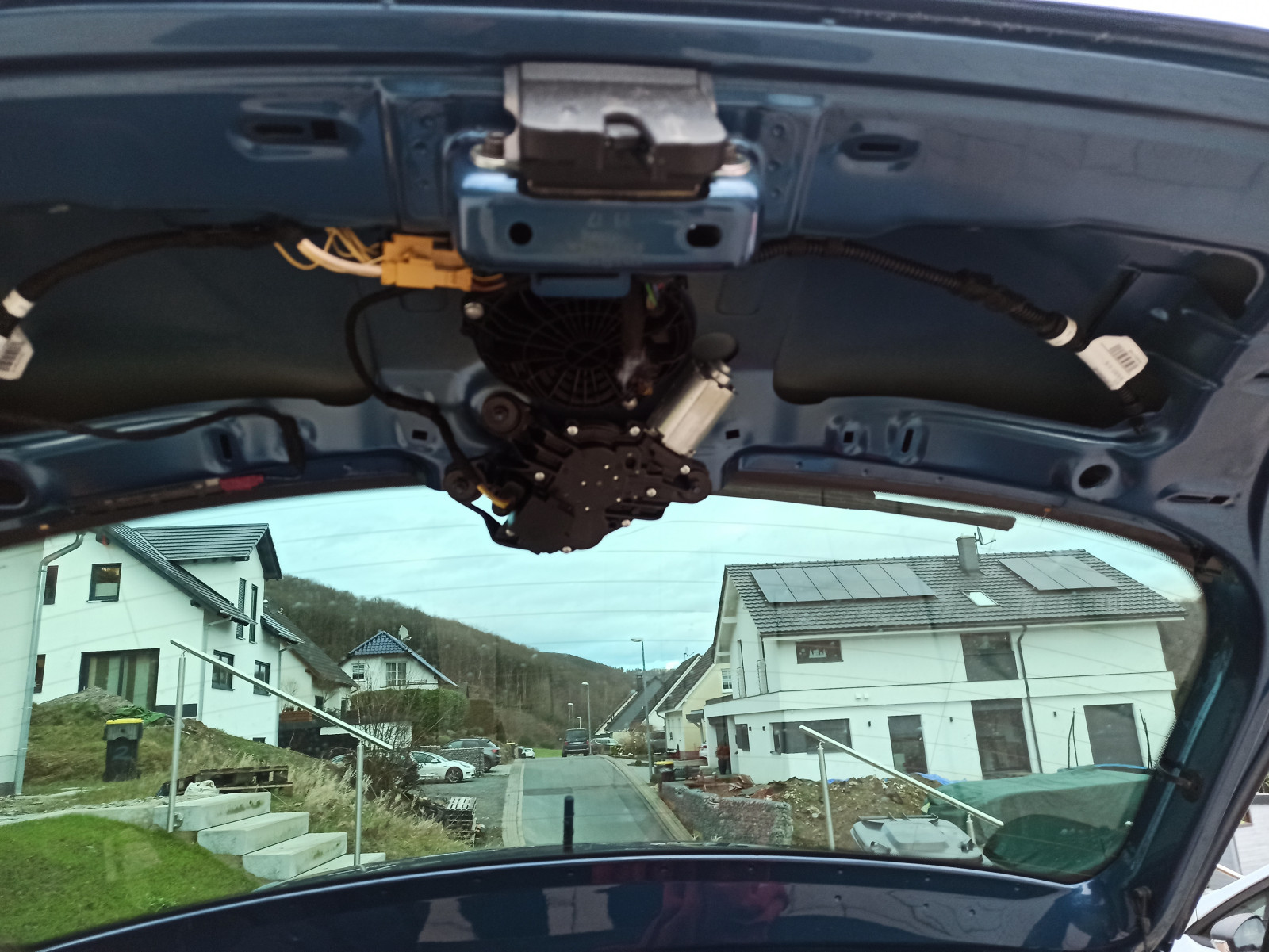 Wasser in Heckklappe