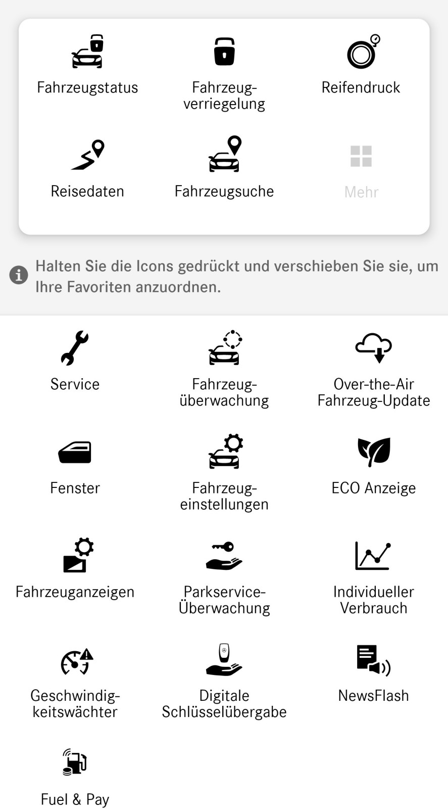 Nach MBUX Update fehlt die einstellung für Ambientenlicht?!
