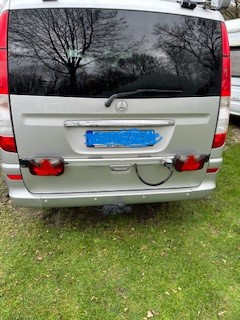 Mercedes W639 Marco Polo Heckfahrradträger Lichtleiste