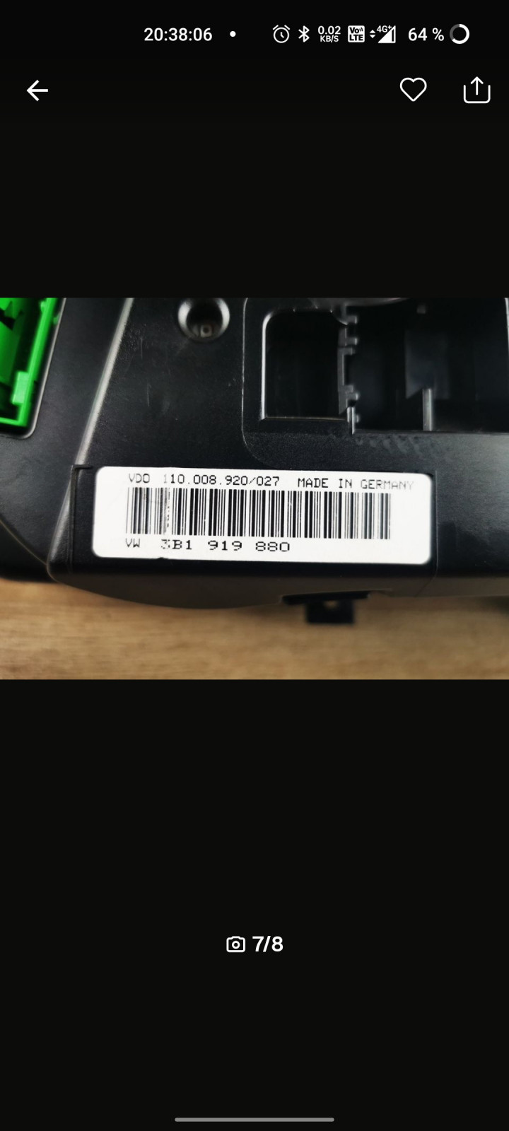 MFA Tacho nachrüstbar?