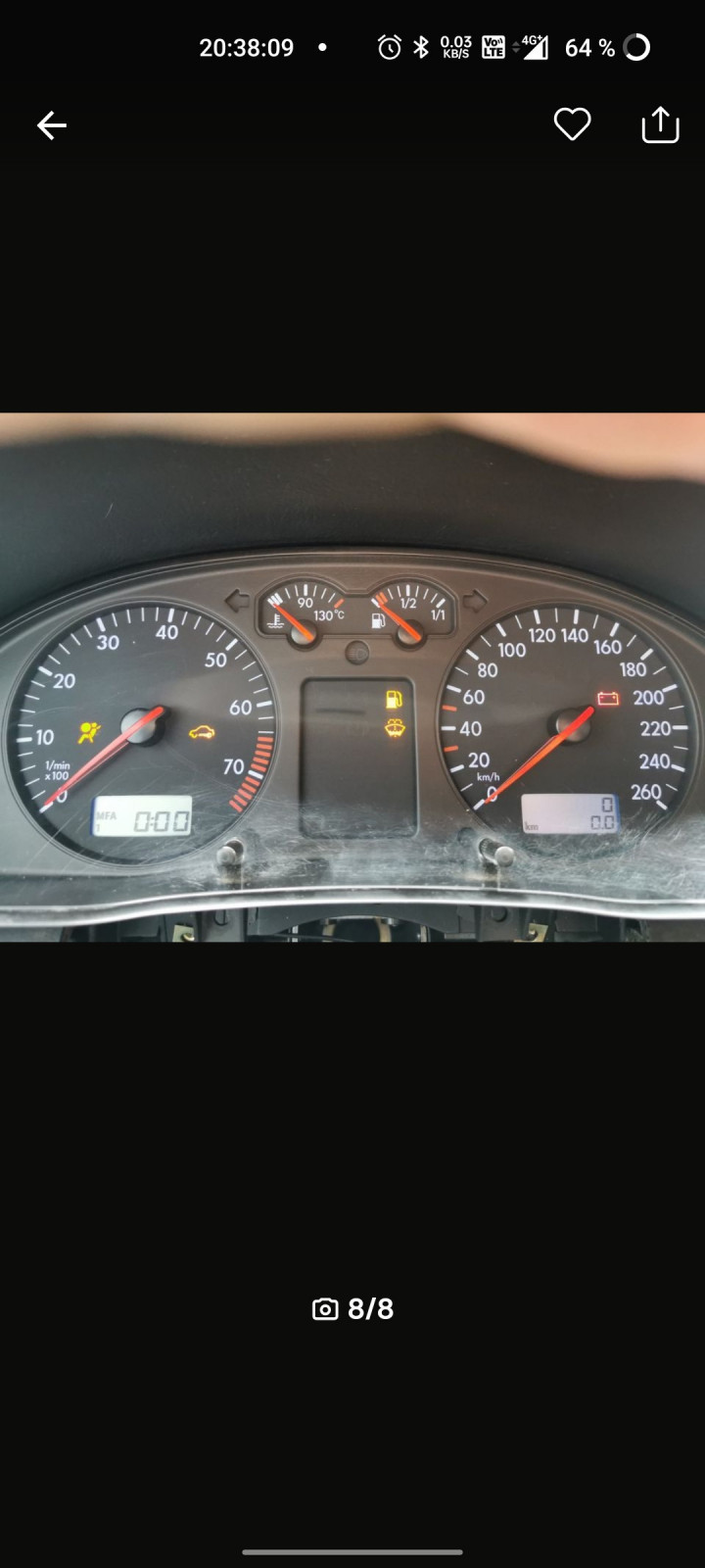 MFA Tacho nachrüstbar?