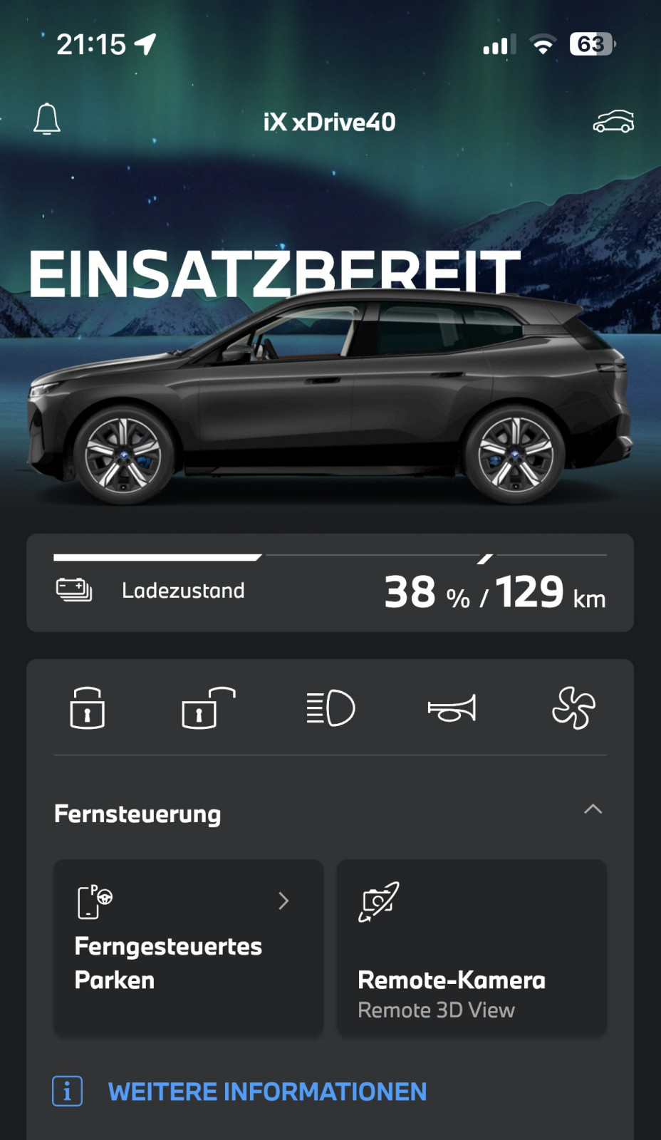 Parking Assistant Professional - Steuerung via App