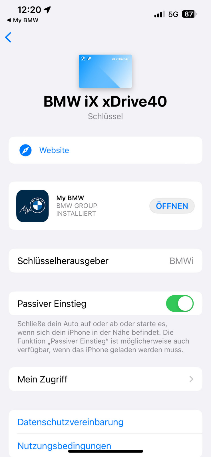 Parking Assistant Professional - Steuerung via App