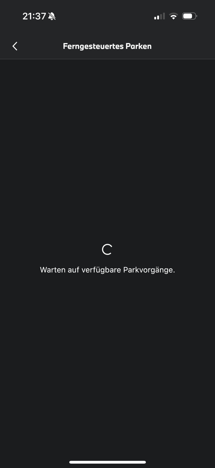 Parking Assistant Professional - Steuerung via App