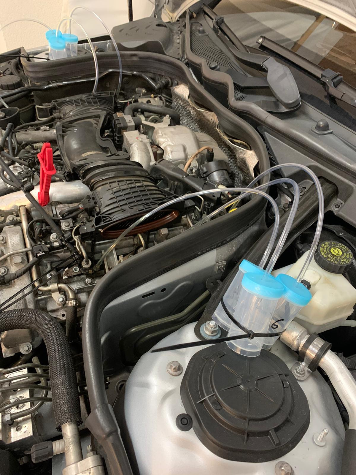 Rücklaufmengenmessung Werkzeug gesucht