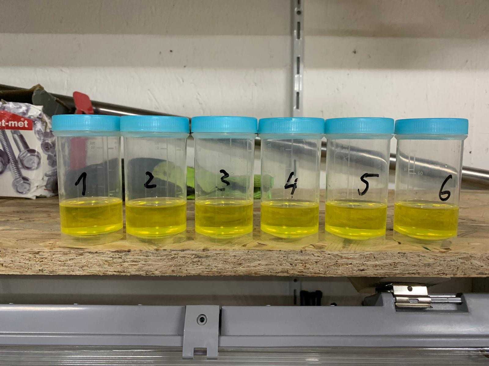 Rücklaufmengenmessung Werkzeug gesucht