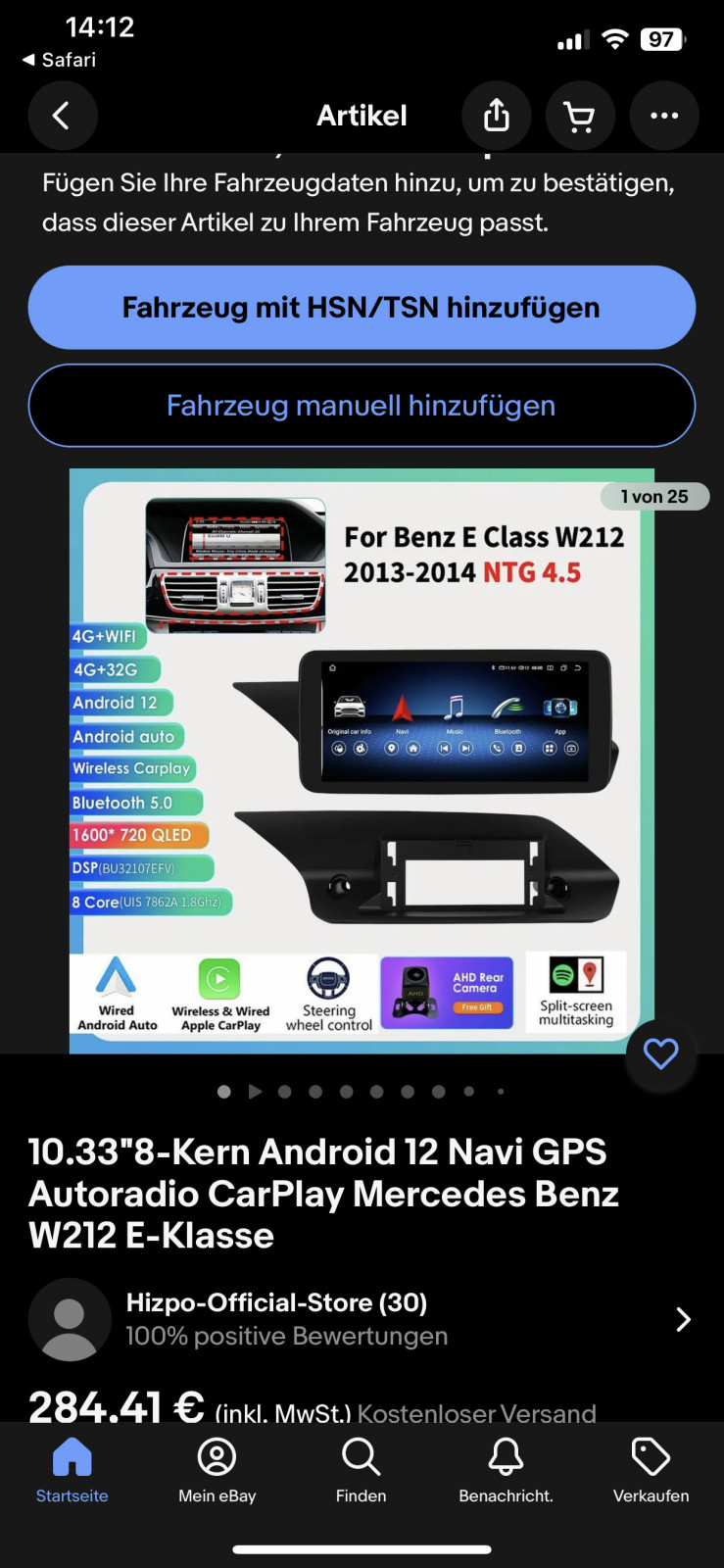 E350 BJ 2010 - Display tauschen?