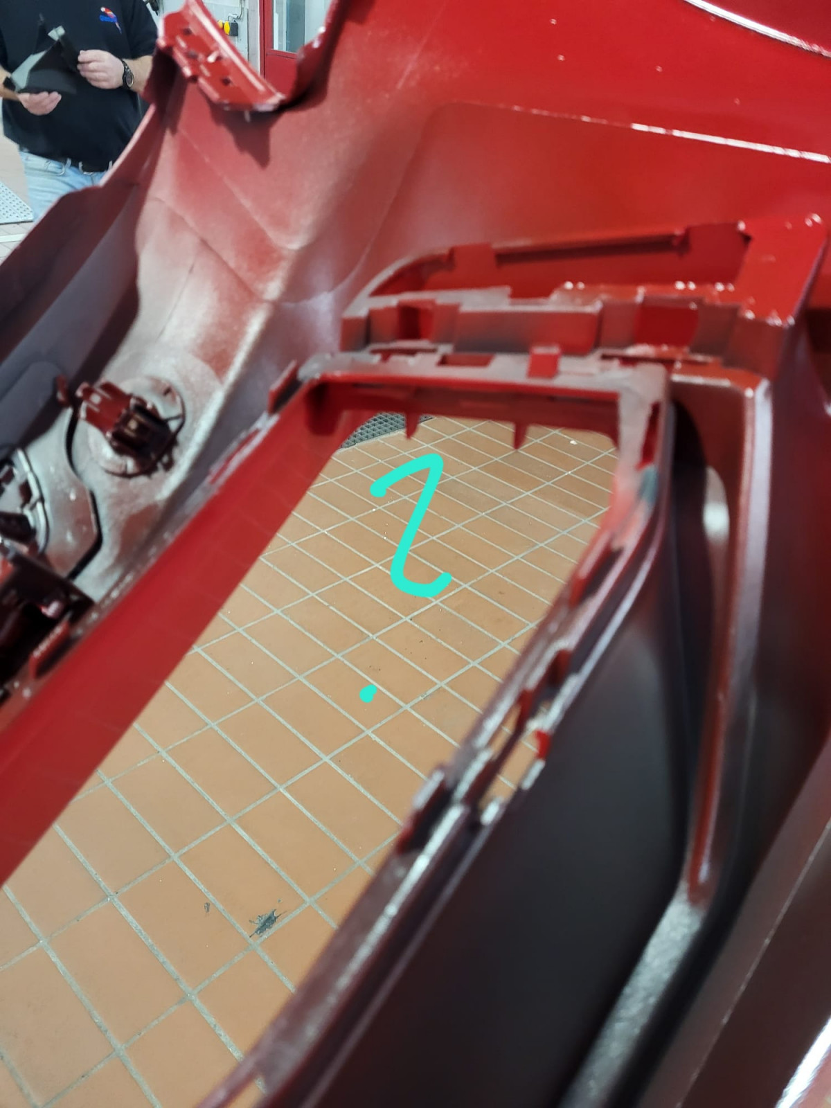 Umbau RS-Frontstoßstange/ Halterung für die Radarsensoren