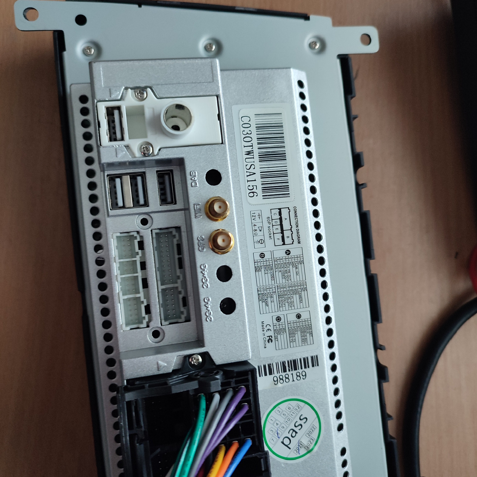 Android Radio an 12V Batterie Zuhause anschließen