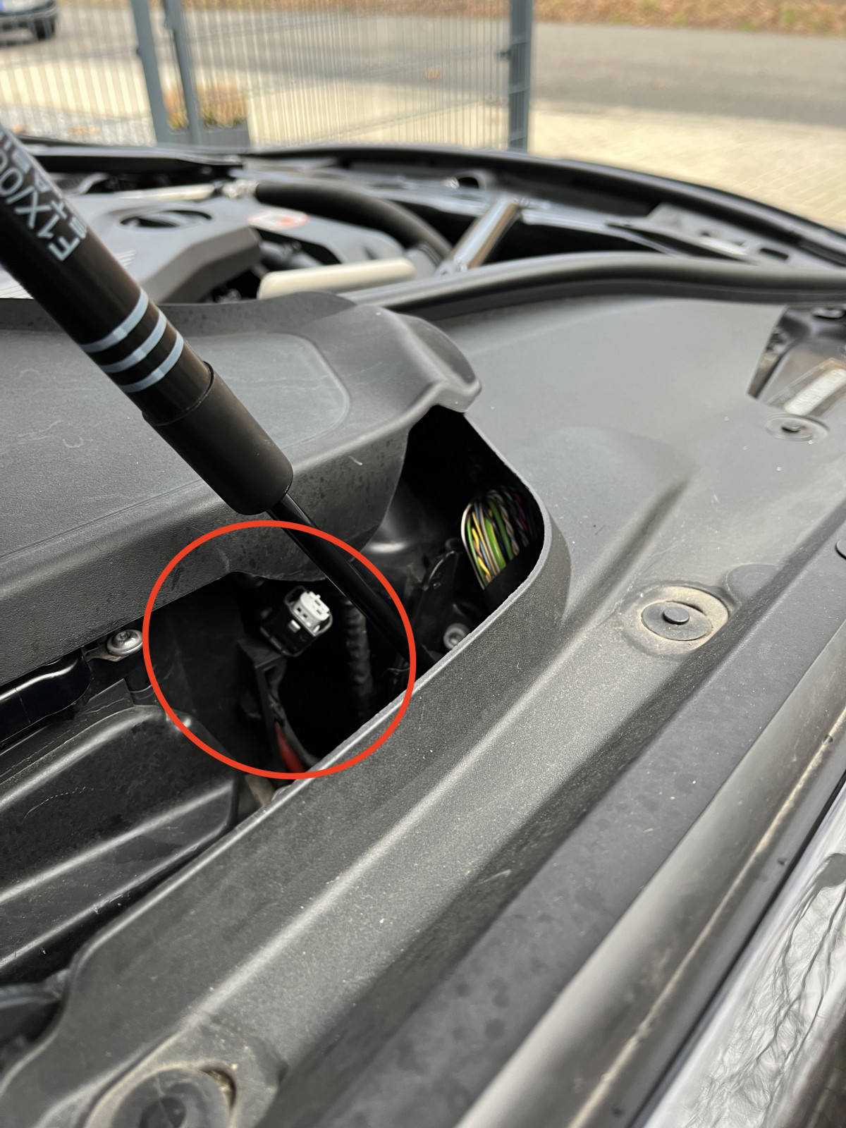 Wo ist der AUC Sensor AUC-Sensor?