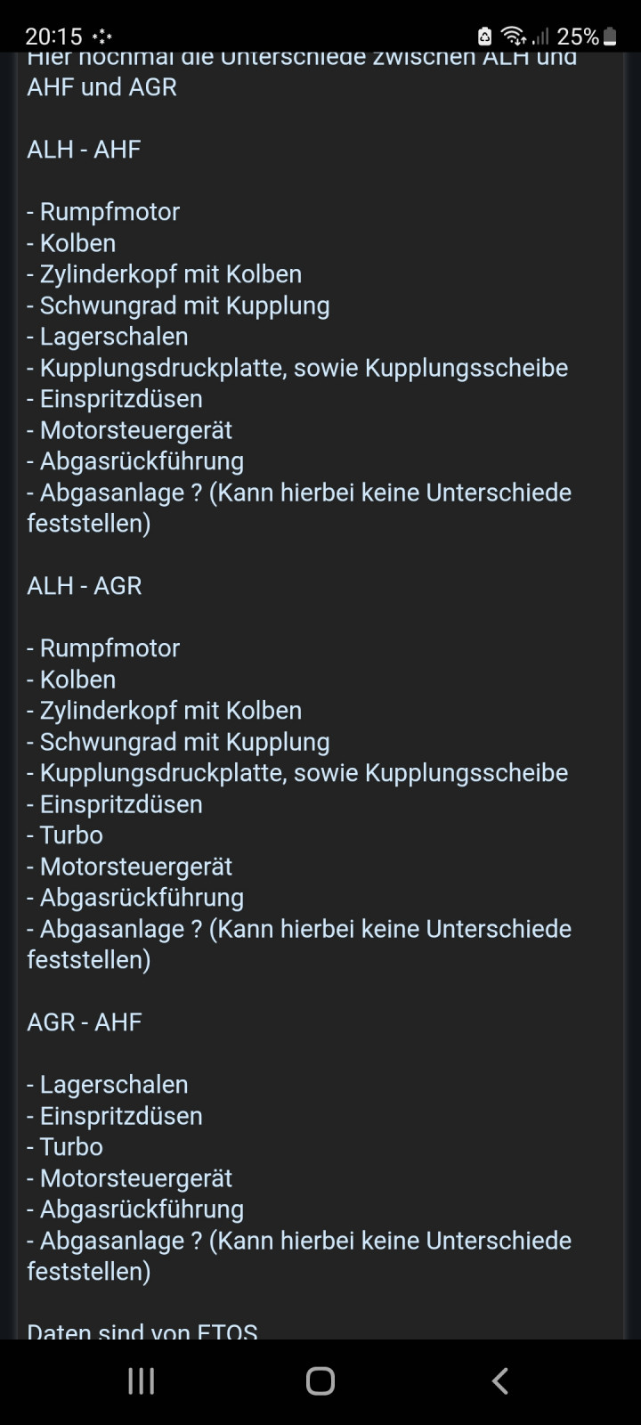 Vw golf 4 1.9 tdi 90ps alh