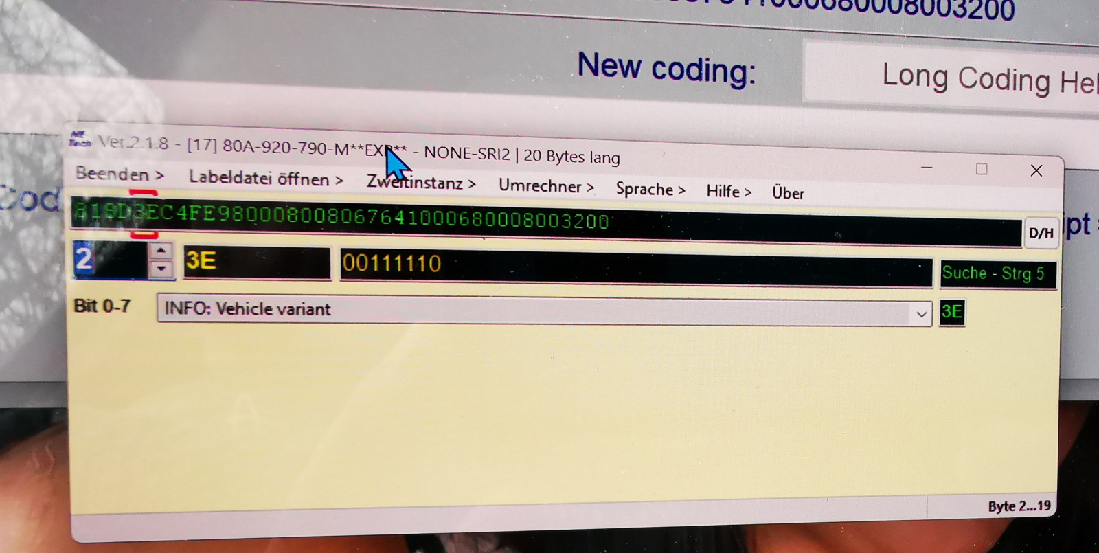 Codierungen - allgemeine Diskussion - Was ist möglich?