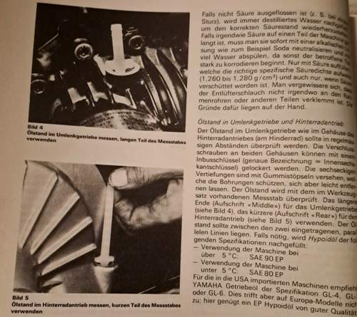 Auszug aus XS750 Reparaturanleitung