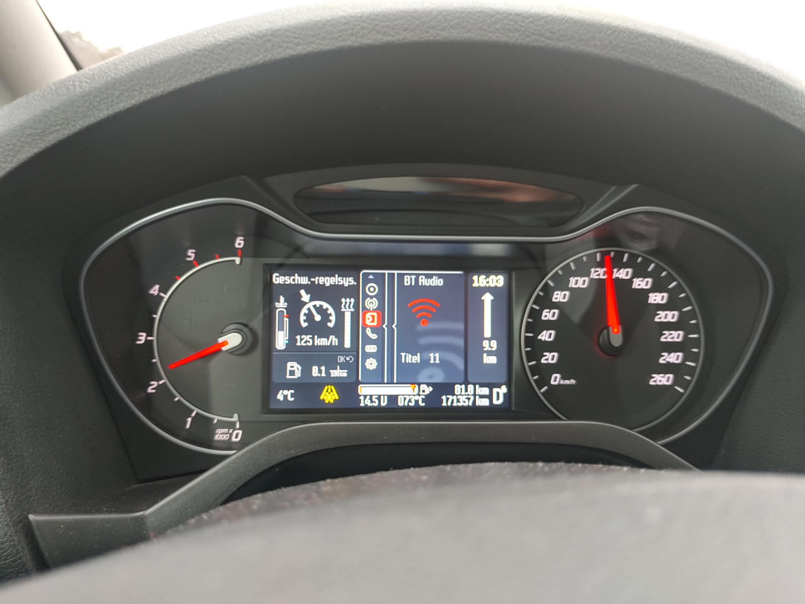 Kühlwassertemperatur 2.2 TDCI