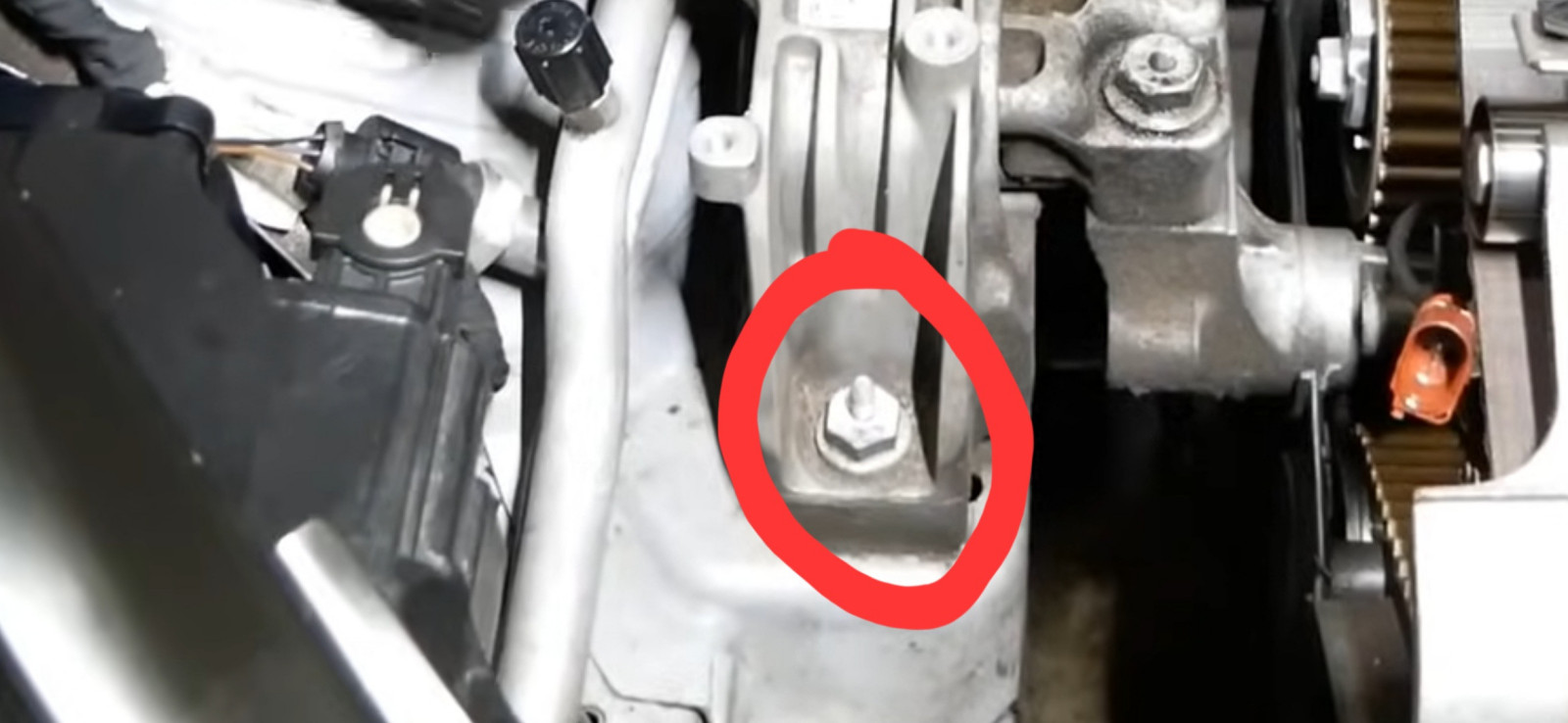 Motorstütze/lager Teilenummer für die Schrauben