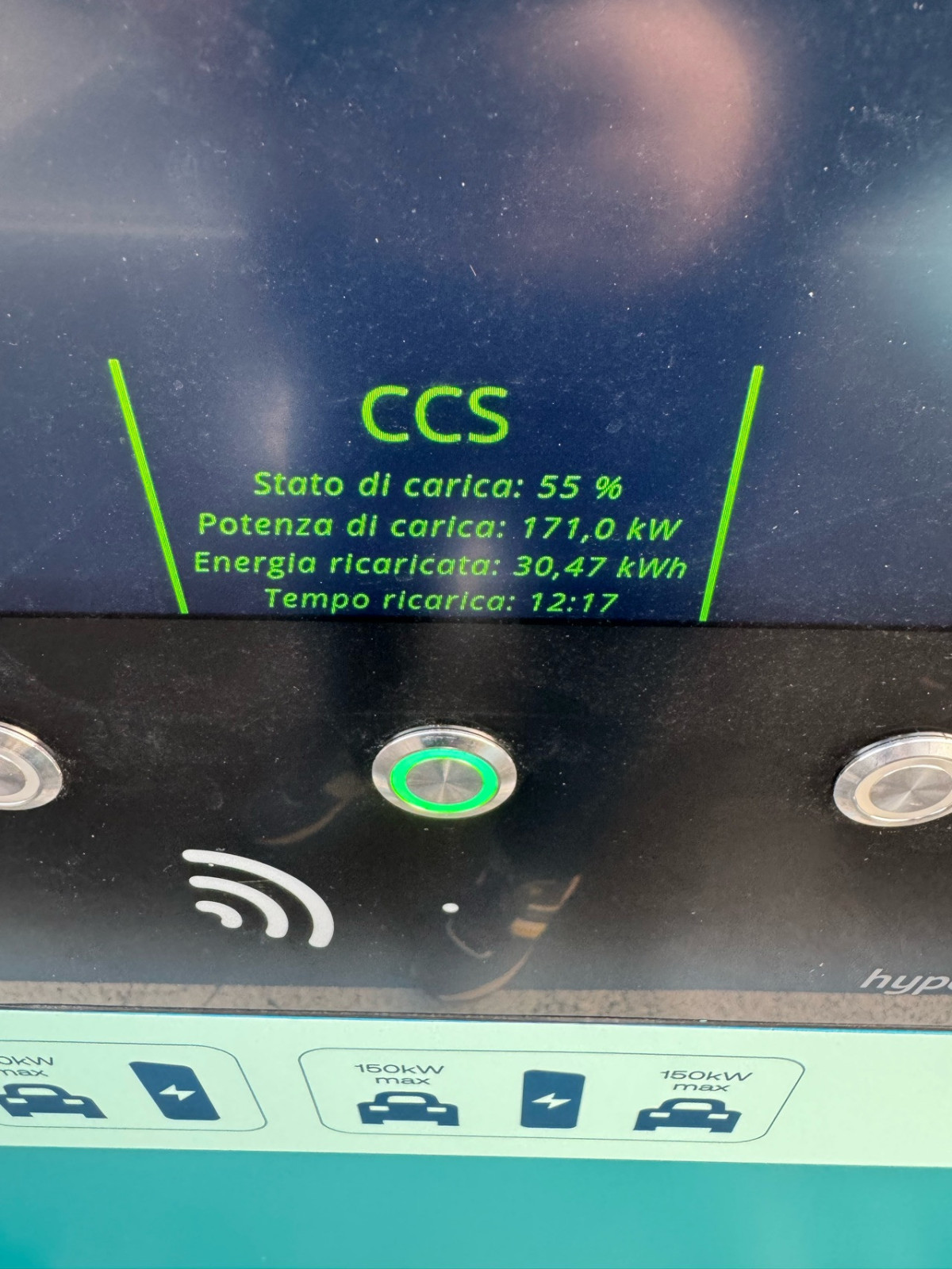 Ladekurve Audi (Q8) e-tron