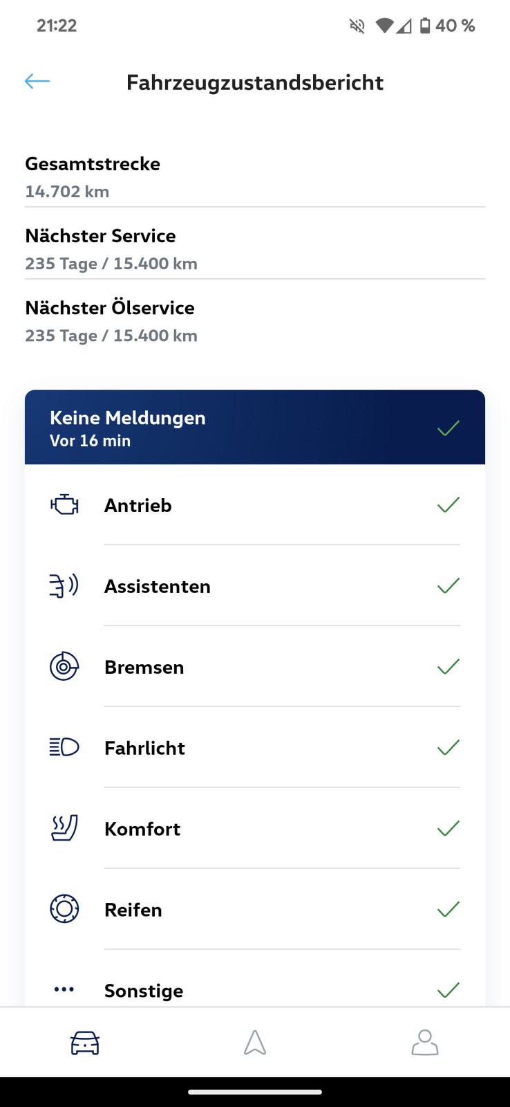 Wartungsintervall Hybrid
