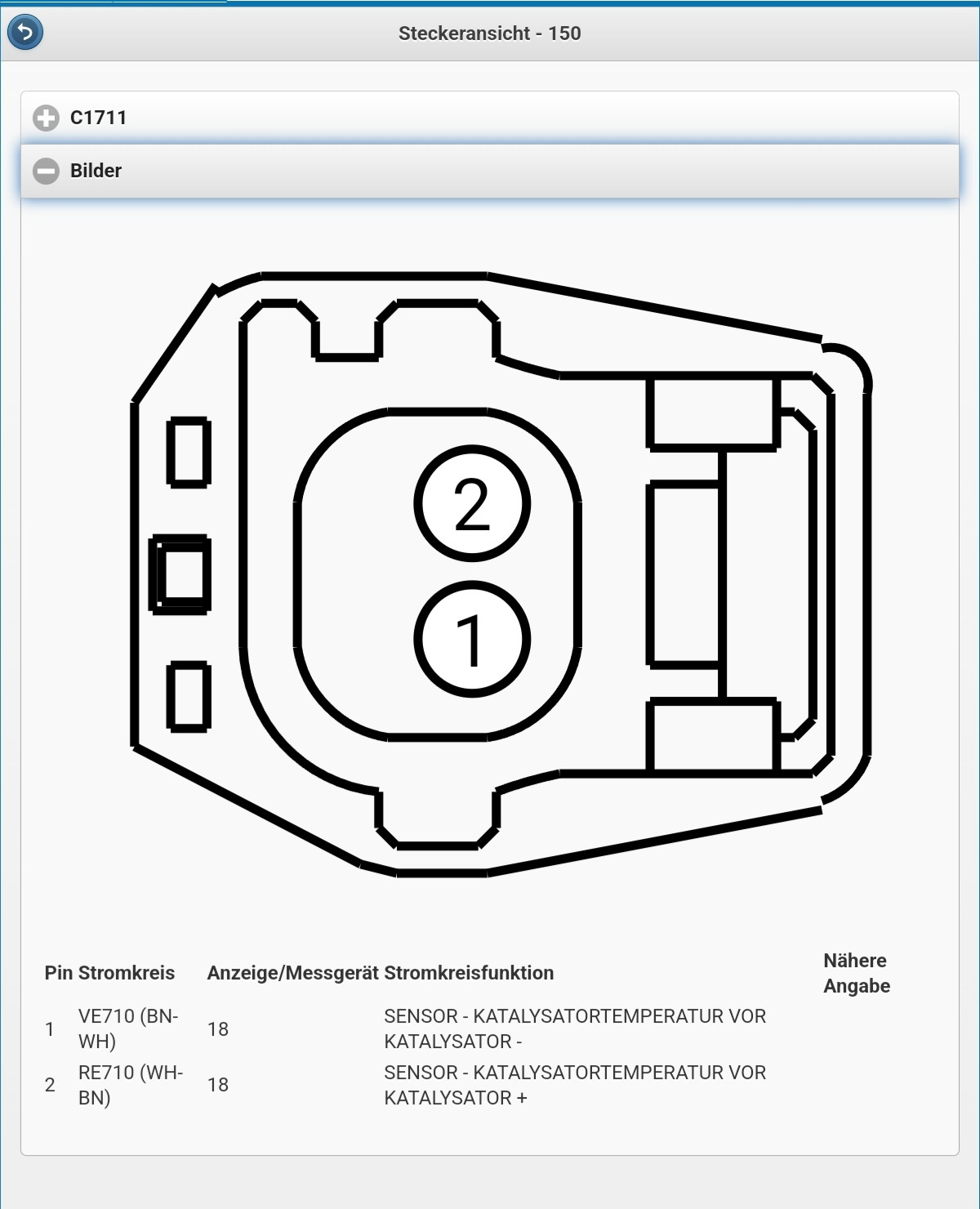 Abgastemperatursensor DPF Fiesta 1.6 TDCI