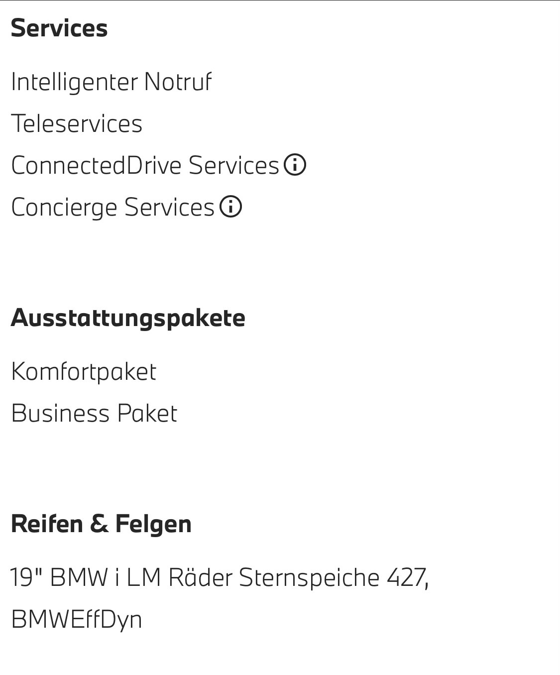 I3 oder i3s gebraucht