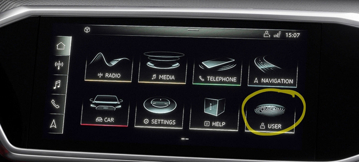 Automatische Sitzeinstellung für 2 Schlüssel