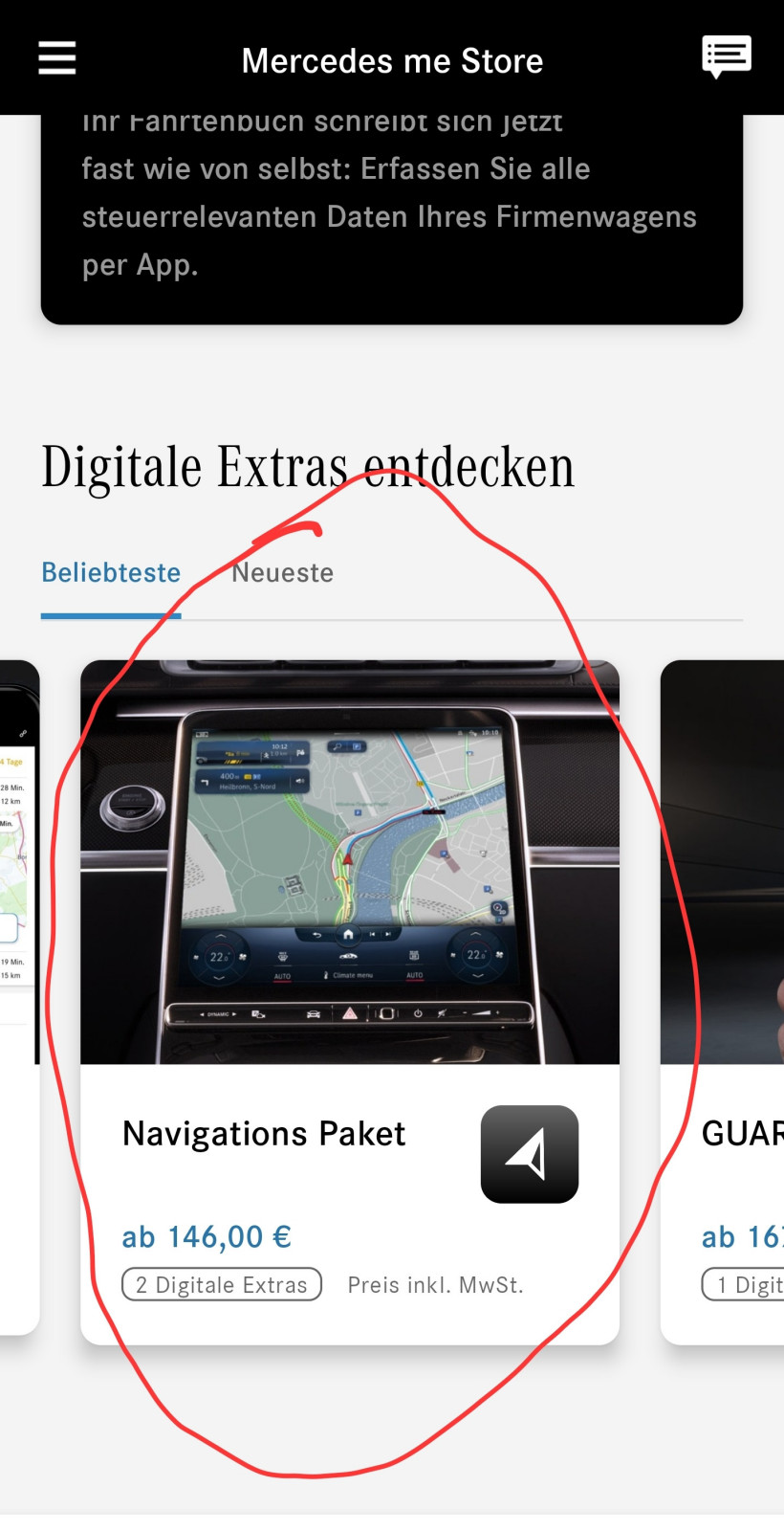 Standheizung/-belüftung Steuerung über Mercedes me