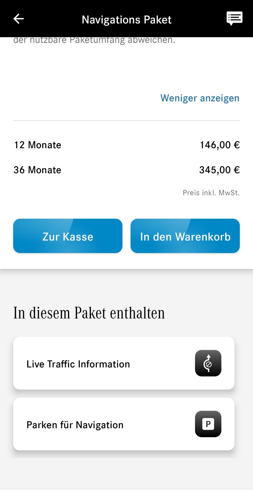 Standheizung/-belüftung Steuerung über Mercedes me