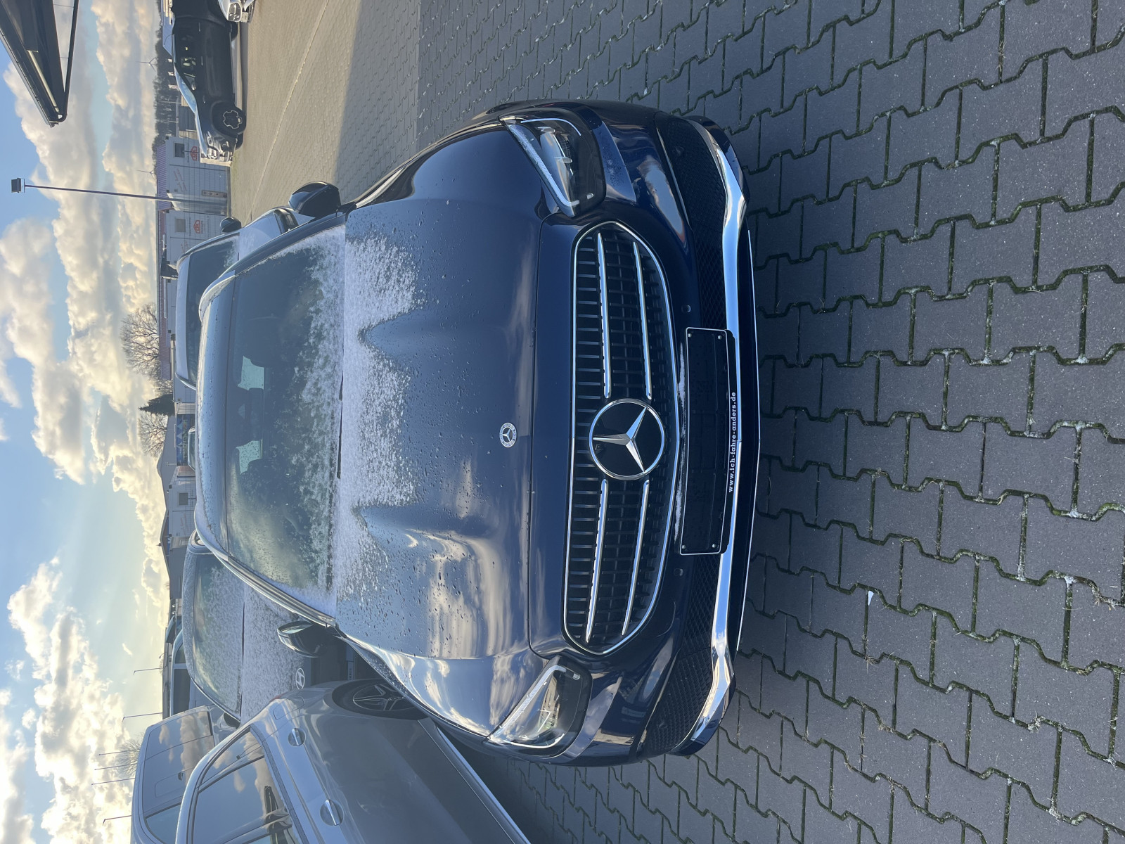 Frontlippe in Autofarbe oder Schwarz