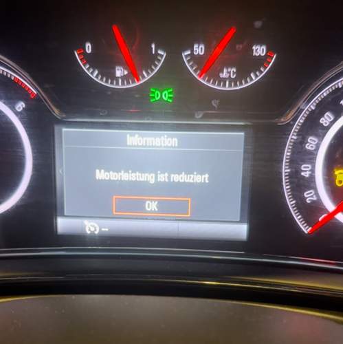 Opel Motorleistung Reduziert