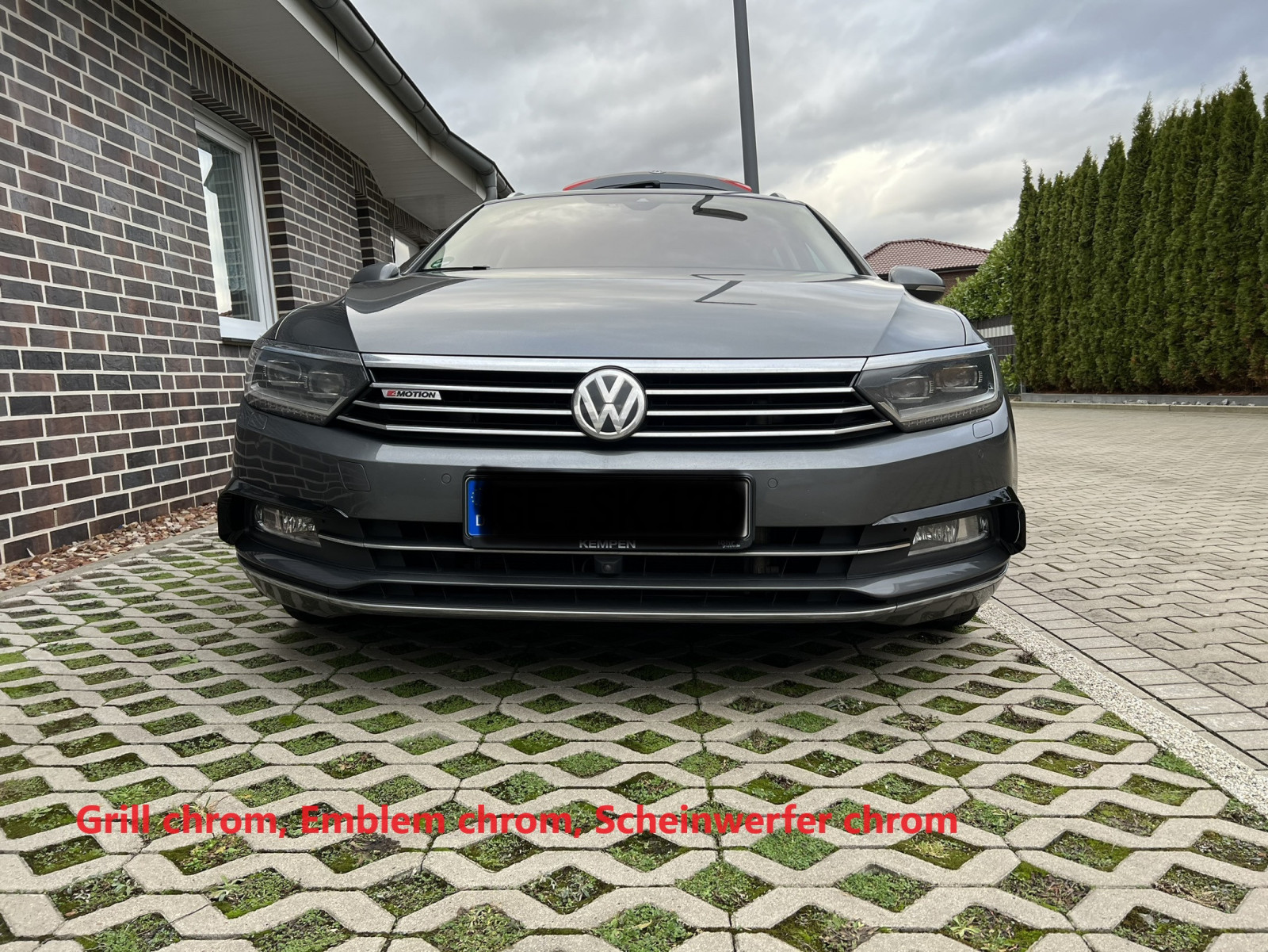 Vordere Chromleiste folieren?