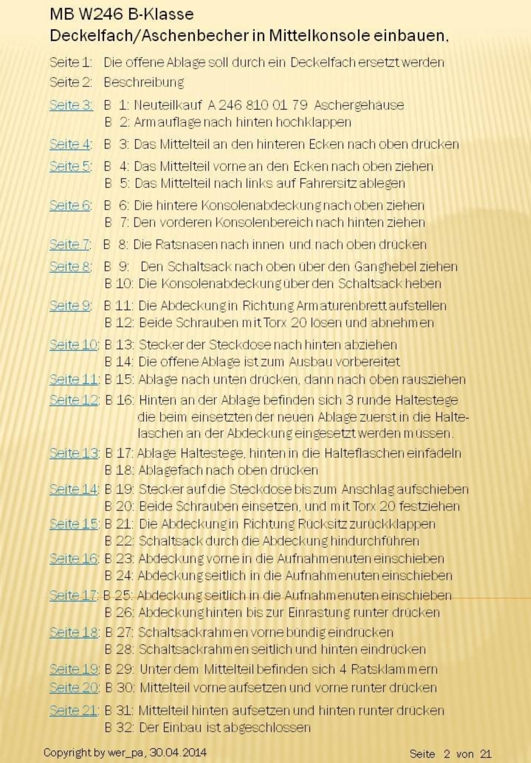 X156, Schaltgetriebe, 1. Gang schwierig einlegbar