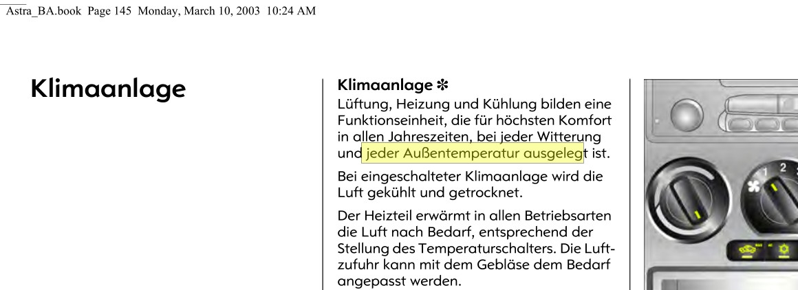 Opel Astra g 1,6 Klimaanlage ohne Funktion