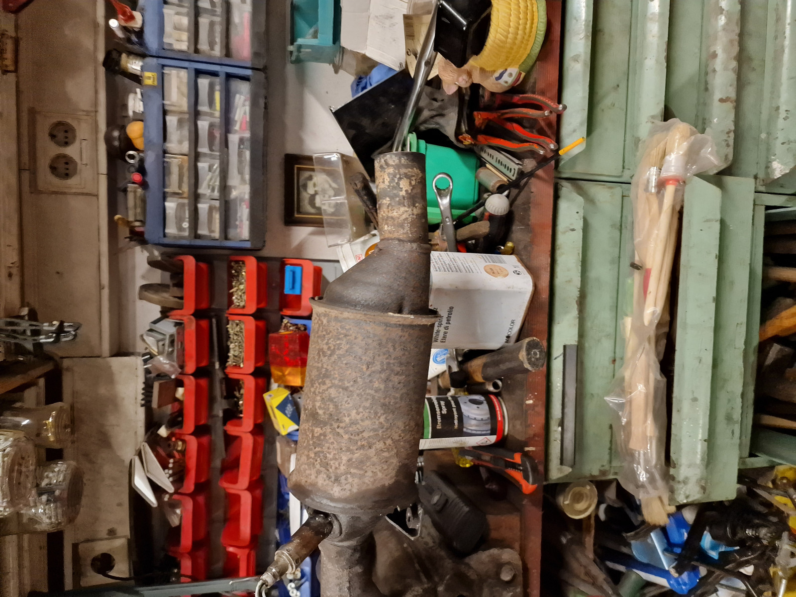 Polo 86c Motorhalter schief oder doch Krümmer?