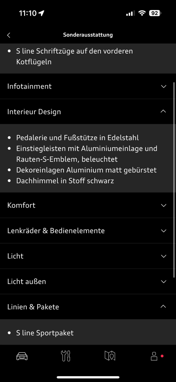 S Line außen ja oder nein?