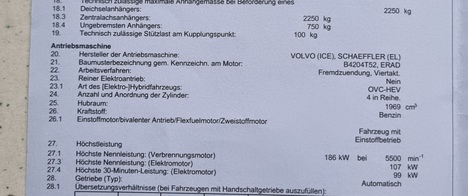 XC60 Plug-in T6 vs. T8 - verwirrende Spezifikationen
