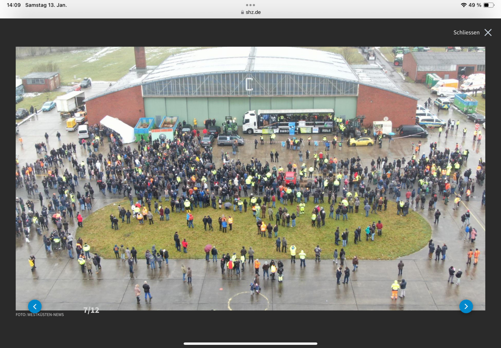 Der Schrottplatz - Spiegelsymmetrisch des Showrooms
