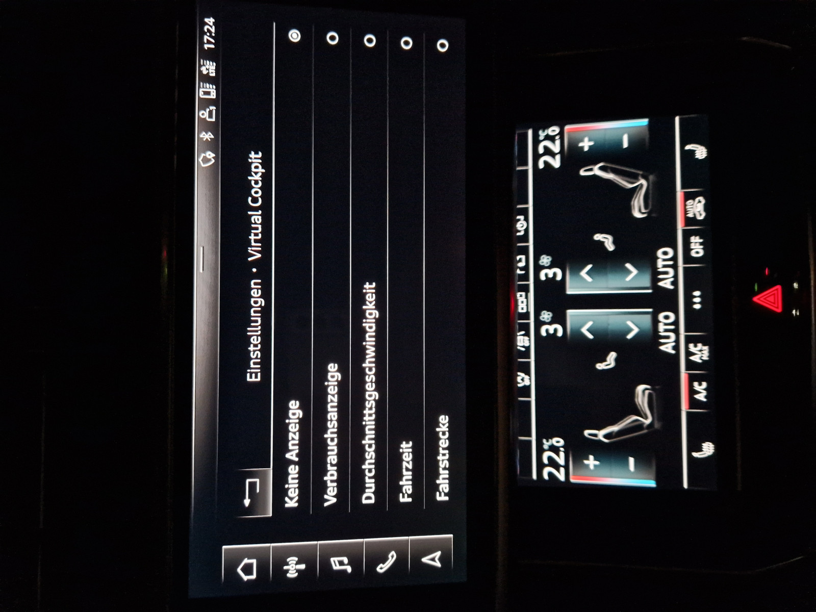 Virtuell Cockpit Ansicht verstellt