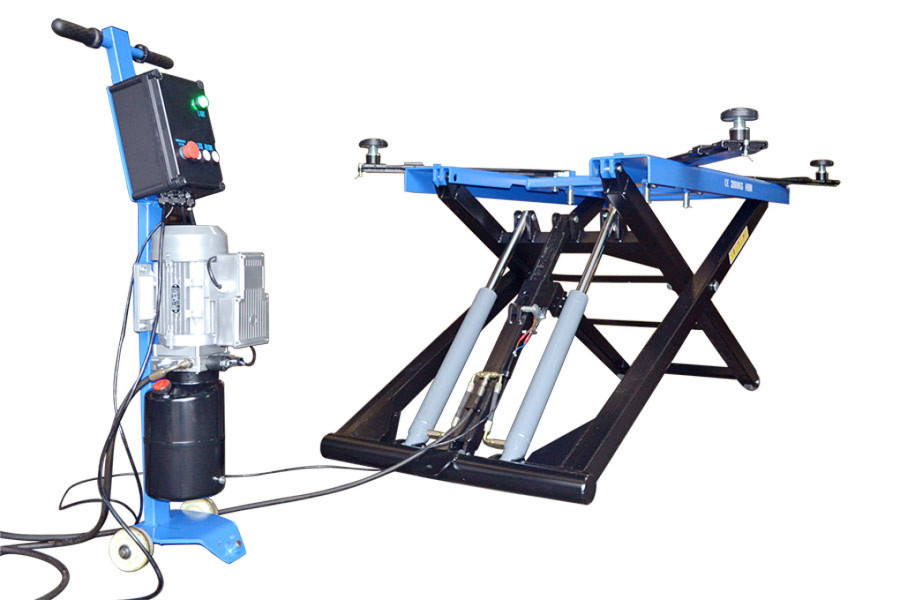 VKlasse W447 Aufbocken