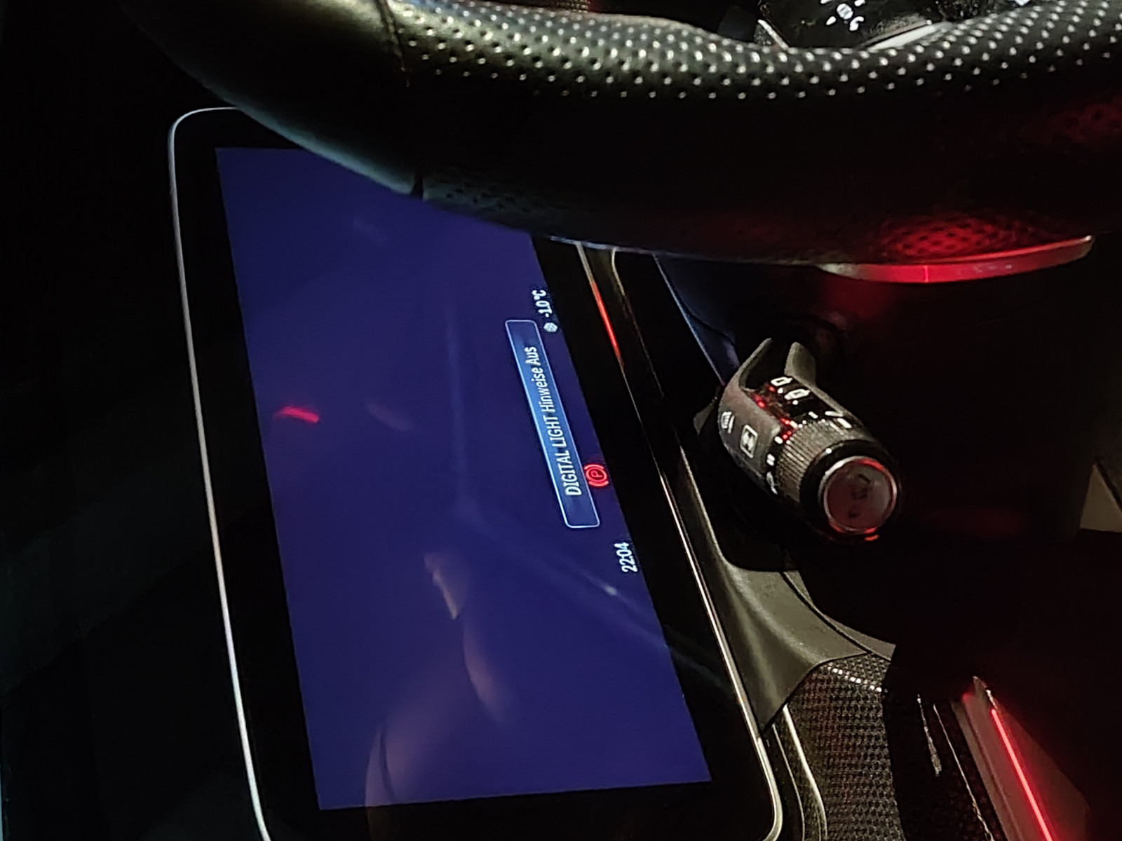 Digital Light Hinweise aus deaktivieren