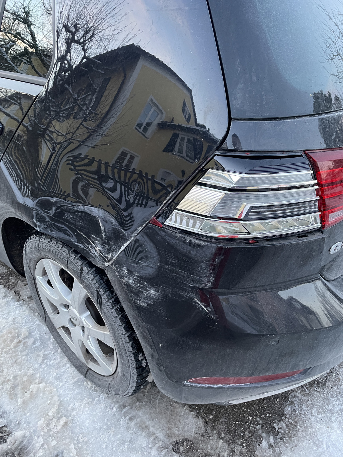 Unfallschaden Seitenteil