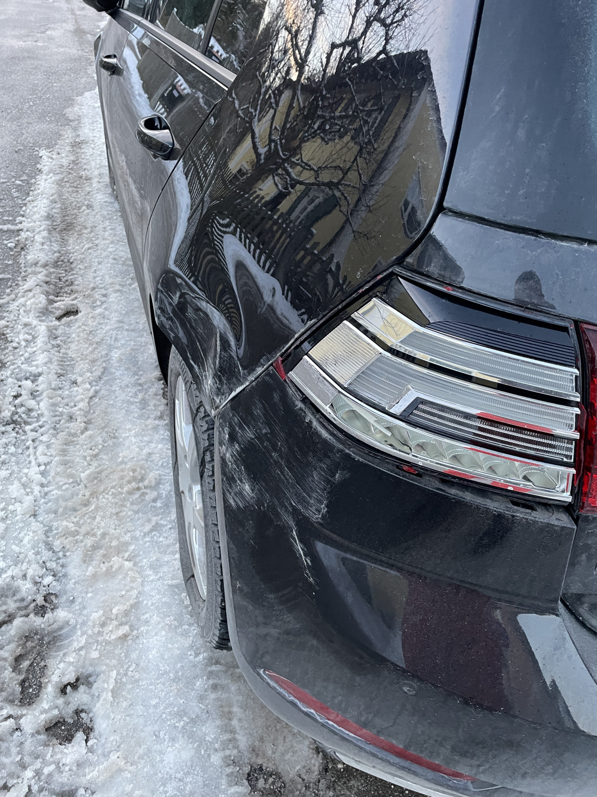 Unfallschaden Seitenteil