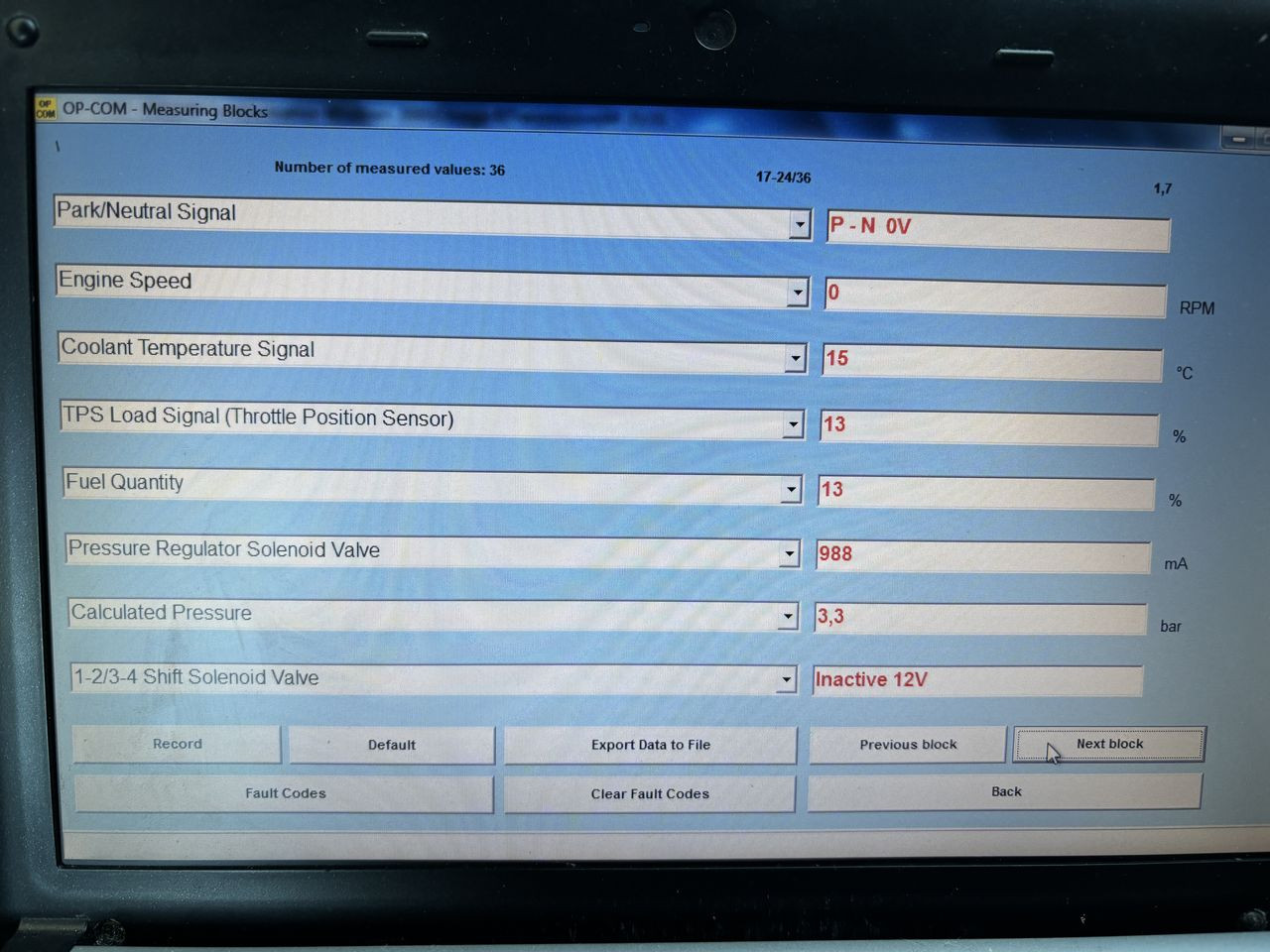Omega-B 2.5TD AT Getriebe Schaltfehler anfängt erst nach 120-150 km Fahrt