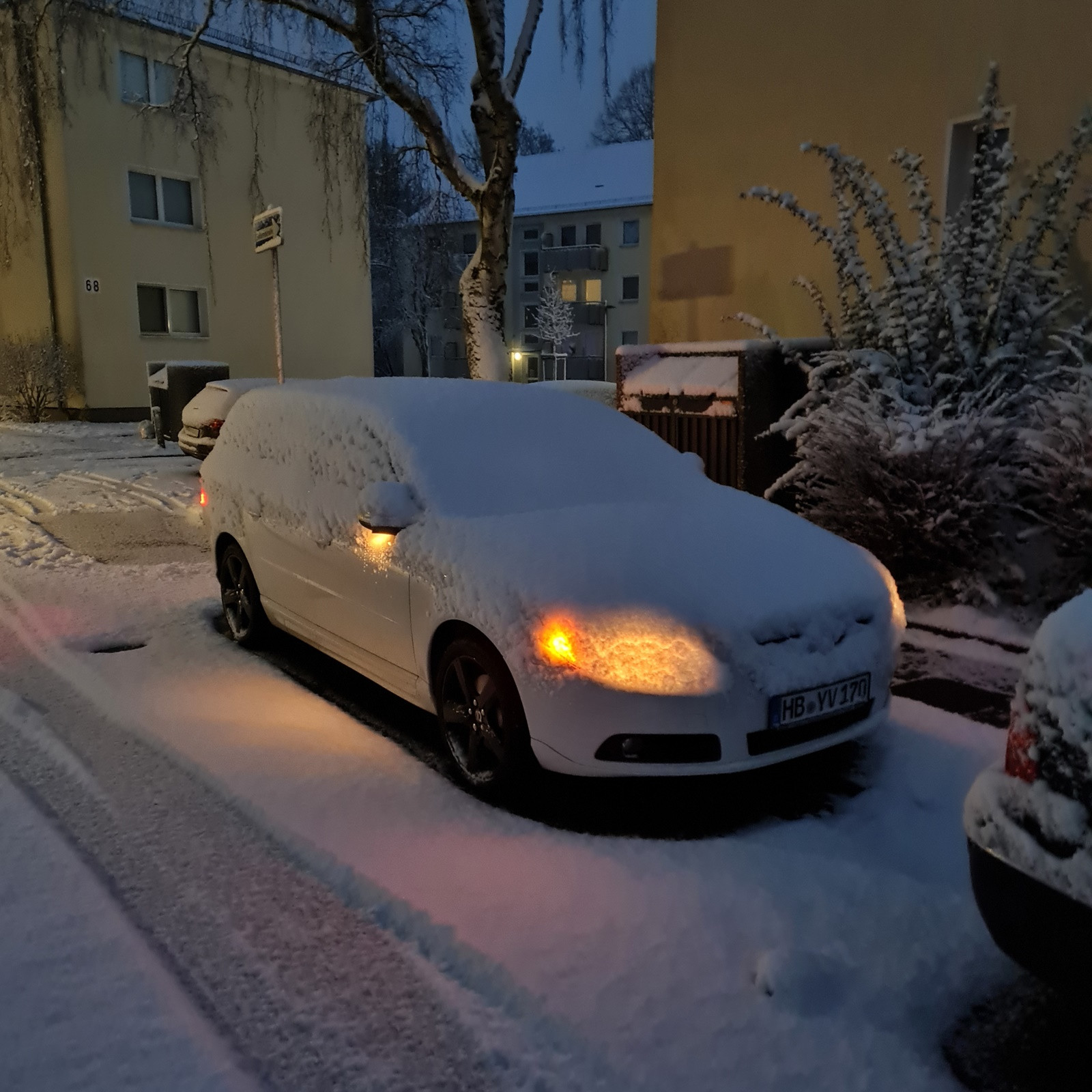 Öwes bei -1°C und spontane 7 cm Schnee in HB